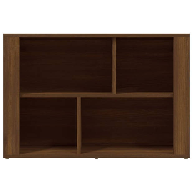 The Living Store Dressoir - Onbekend - Bijzetkast - 80 x 30 x 54 cm - Bruineiken