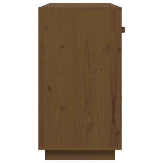 The Living Store Dressoir - Honingbruin - 100 x 40 x 75 cm - Massief grenenhout