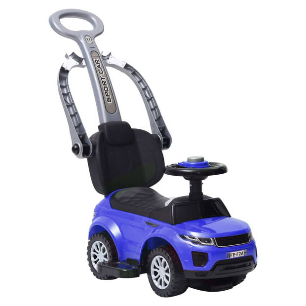 vidaXL Loopauto blauw