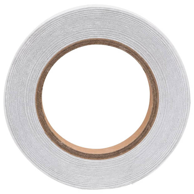 vidaXL Reflecterende tape 2,5 cm x 20 m PVC wit