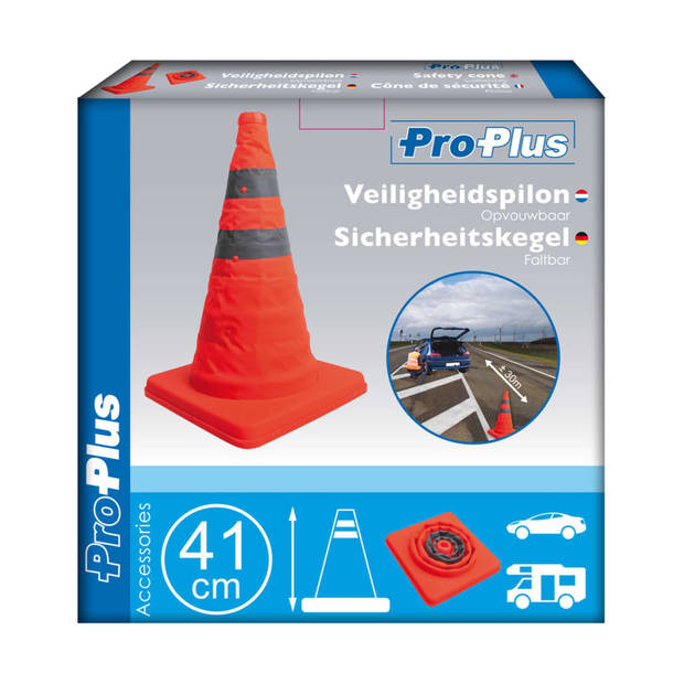 ProPlus opvouwbare veiligheidspilon 540320