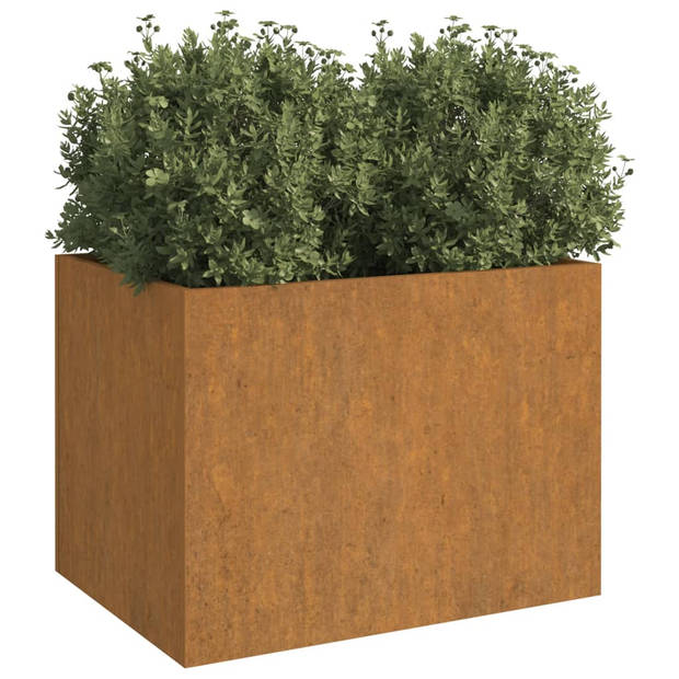 vidaXL Plantenbak 62x47x46 cm cortenstaal