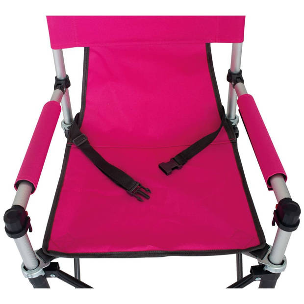Eurotrail campingstoel Petit Junior 90 x 43 cm aluminium roze