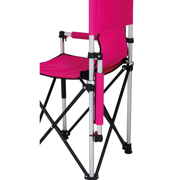Eurotrail campingstoel Petit Junior 90 x 43 cm aluminium roze