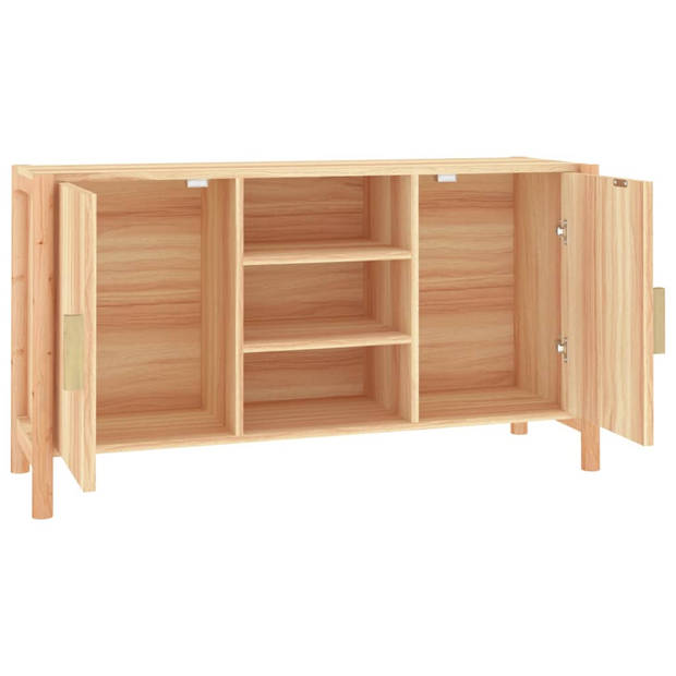 vidaXL Dressoir 107x38x60 cm bewerkt hout