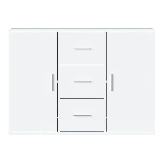 The Living Store Dressoir Wit - - Kasten - 91x29.5x65 cm (LxBxH)