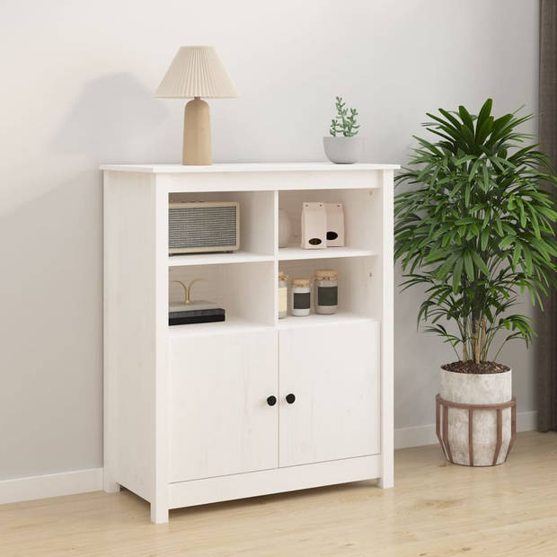 The Living Store Dressoir Landelijke Stijl - 83x41.5x100 cm - Massief grenenhout