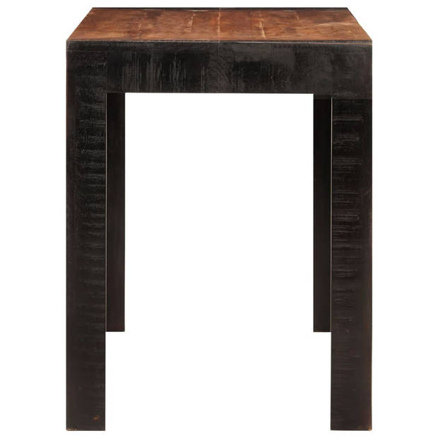 vidaXL Eettafel 120x60x76 cm massief mangohout honingbruin