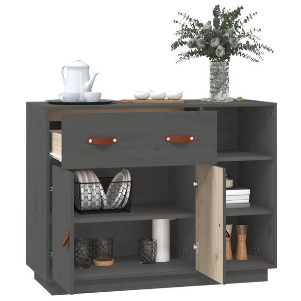 The Living Store Dressoir - - Massief grenenhout - 98.5 x 40 x 75 cm