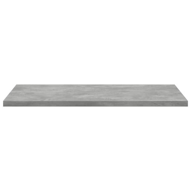 vidaXL Wandschappen 8 st 40x50x1,5 cm bewerkt hout betongrijs