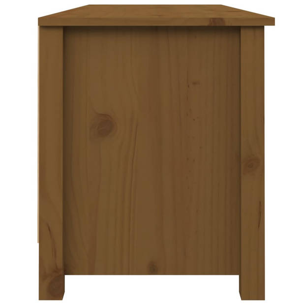 The Living Store Schoenenbank Grenenhout - 110 x 38 x 45.5 cm - Trendy Design - Honingbruin