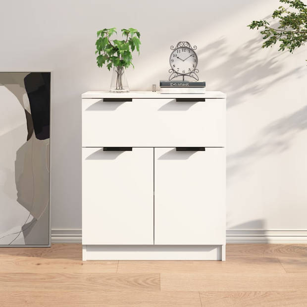 The Living Store Dressoir - - Bijzetkast - 60 x 30 x 70 cm - Hoogwaardig hout