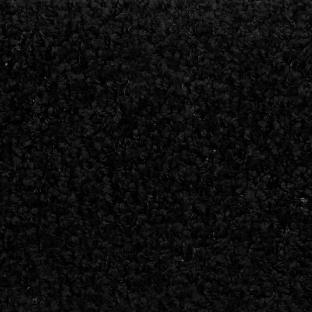 vidaXL Trapmatten 10 st 65x21x4 cm zwart