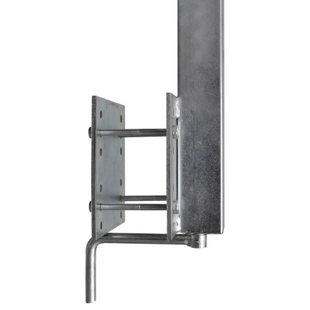 Stalen frame ondersteuning voor de boot aanhanger 63-88 cm (set van 2)