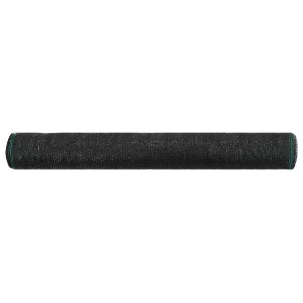 vidaXL Tennisscherm 1,8x50 m HDPE zwart