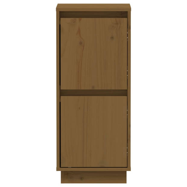 The Living Store Houten Dressoir - Bijzetkast - 31.5 x 34 x 75 cm - Honingbruin