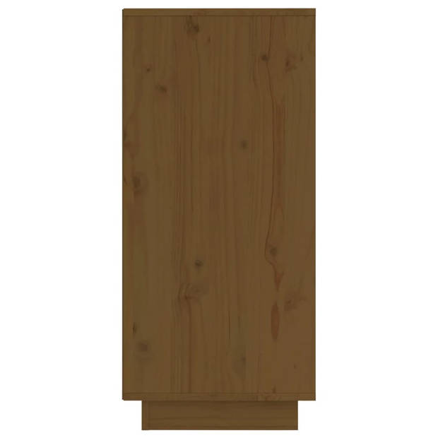 The Living Store Houten Dressoir - Bijzetkast - 31.5 x 34 x 75 cm - Honingbruin