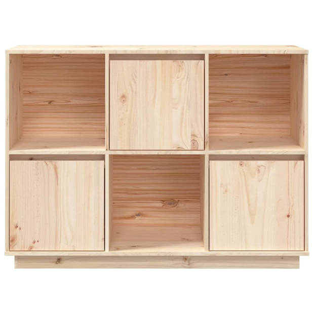 The Living Store Dressoir - Grenenhout - 110.5 x 35 x 80 cm - Opbergruimte - Moderne stijl