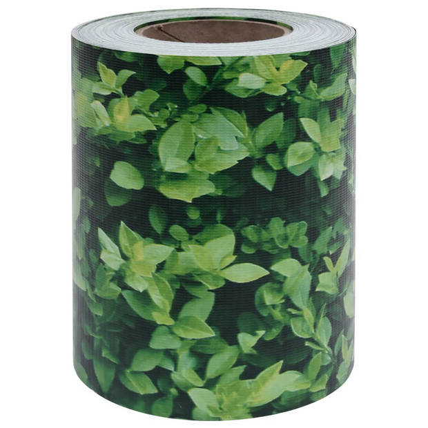 vidaXL Tuinschermen 4 st 35x0,19 m PVC groen