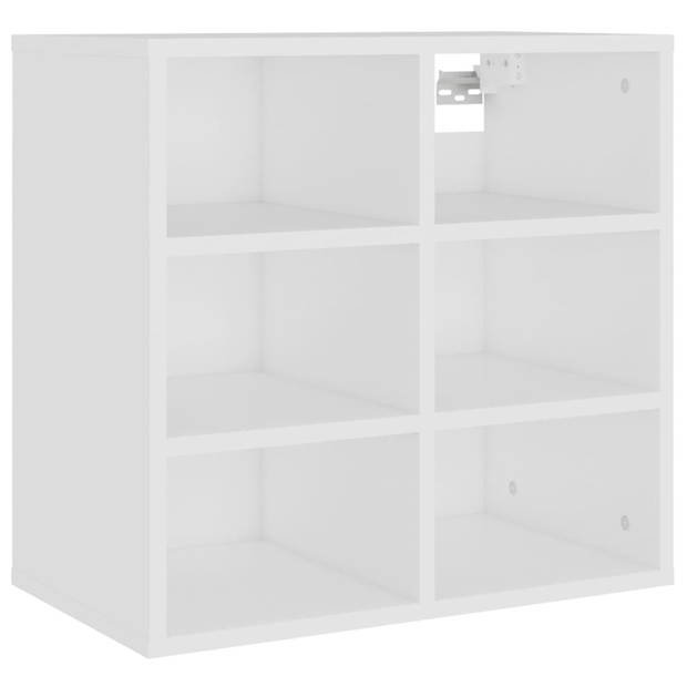 The Living Store Schoenenkast - Musthave - Opbergfunctie- 12 vakken - Materiaal- bewerkt hout - Afmetingen- 52.5 x 30 x