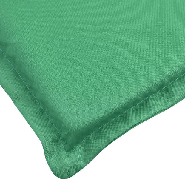 vidaXL Ligbedkussen 200x70x3 cm oxford stof groen