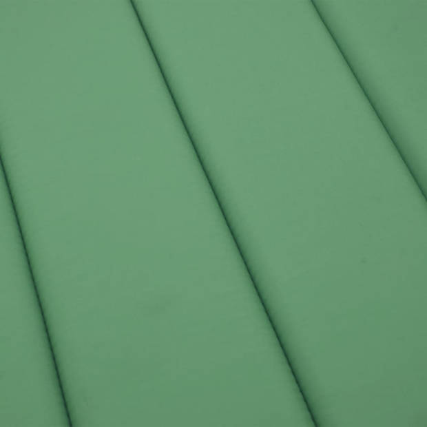 vidaXL Ligbedkussen 200x70x3 cm oxford stof groen