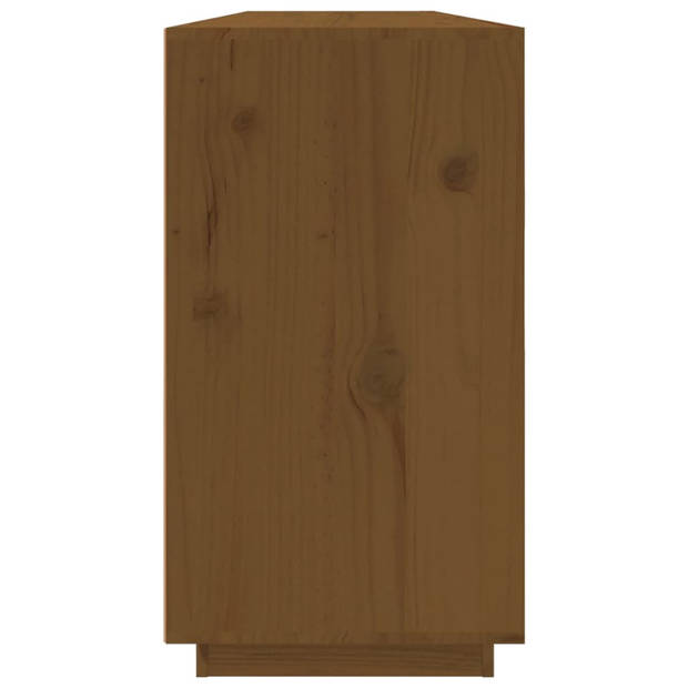 The Living Store Houten Dressoir - 100 x 40 x 75 cm - Massief Grenenhout