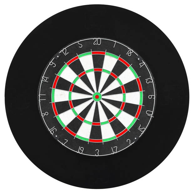 vidaXL Dartbord professioneel met 6 darts en surround sisal