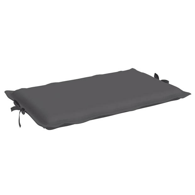 vidaXL Ligbedkussen 186x58x3 cm oxford stof antracietkleurig