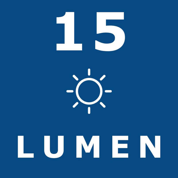 Luxform Tuinfakkellamp Wehmouth solar LED zwart en wit
