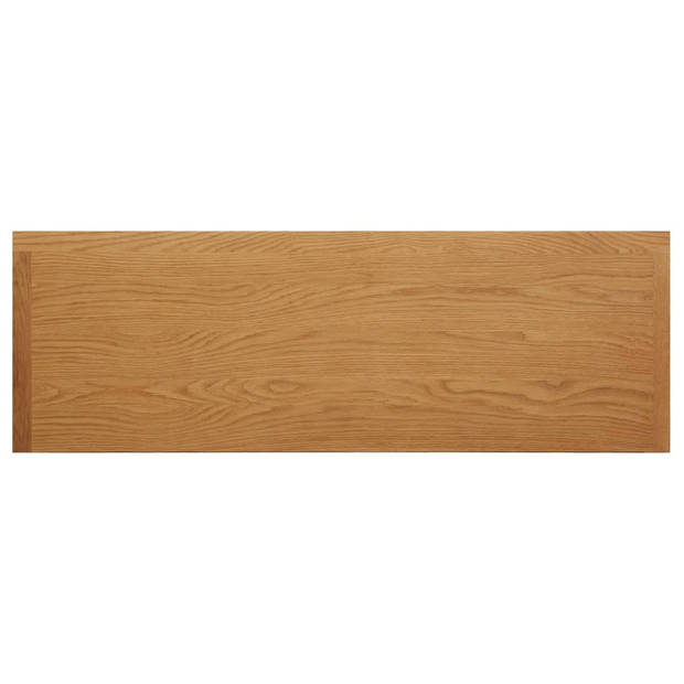 vidaXL Kaptafel 110x40x75 cm massief eikenhout