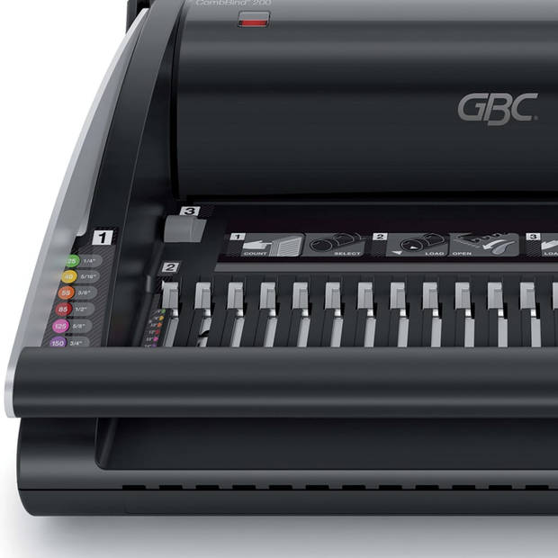 GBC Inbindmachine handmatig CombBind C200 zwart