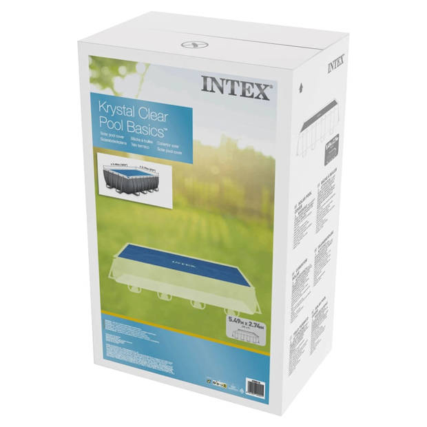 Intex Solarzwembadhoes 538x253 cm polyetheen blauw