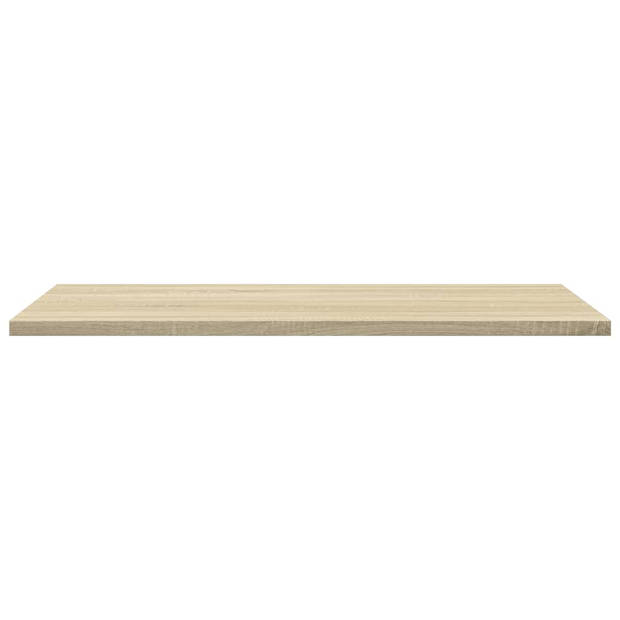 vidaXL Wandschappen 4 st 60x30x1,5 cm spaanplaat sonoma eikenkleurig