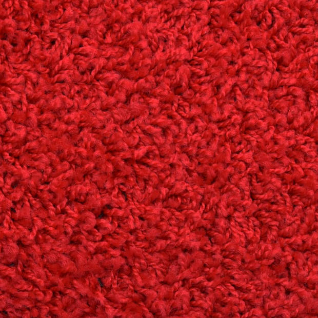 vidaXL Trapmatten 15 st 65x21x4 cm rood