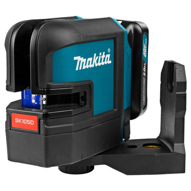 Makita Kruislijnlaserwaterpas 10,8 W rood 25 m blauw en zwart