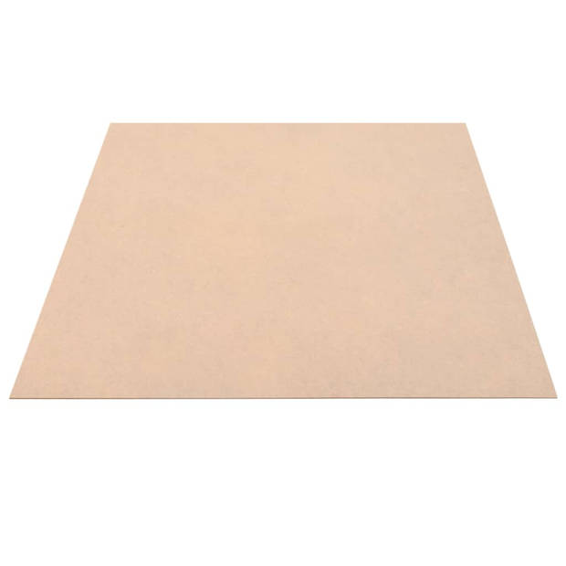 vidaXL MDF platen vierkant 60x60 cm 2,5 mm 20 st