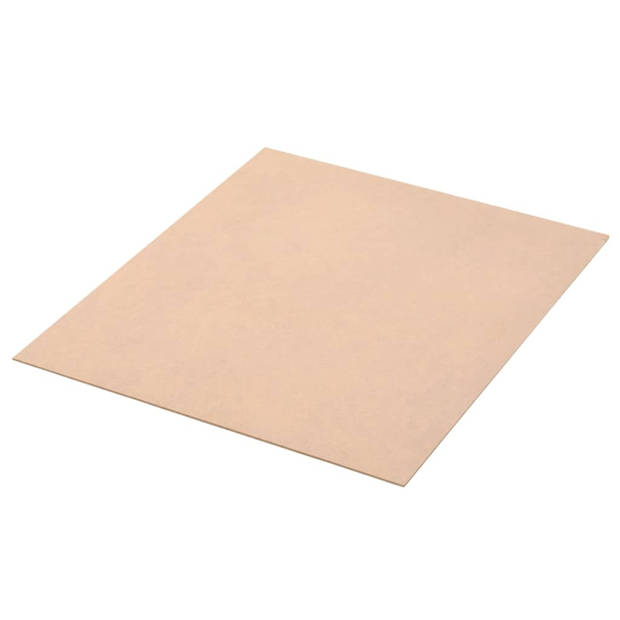 vidaXL MDF platen vierkant 60x60 cm 2,5 mm 20 st