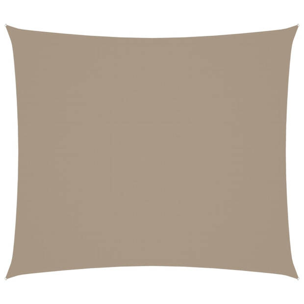 vidaXL Zonnescherm rechthoekig 2x2,5 m oxford stof taupe