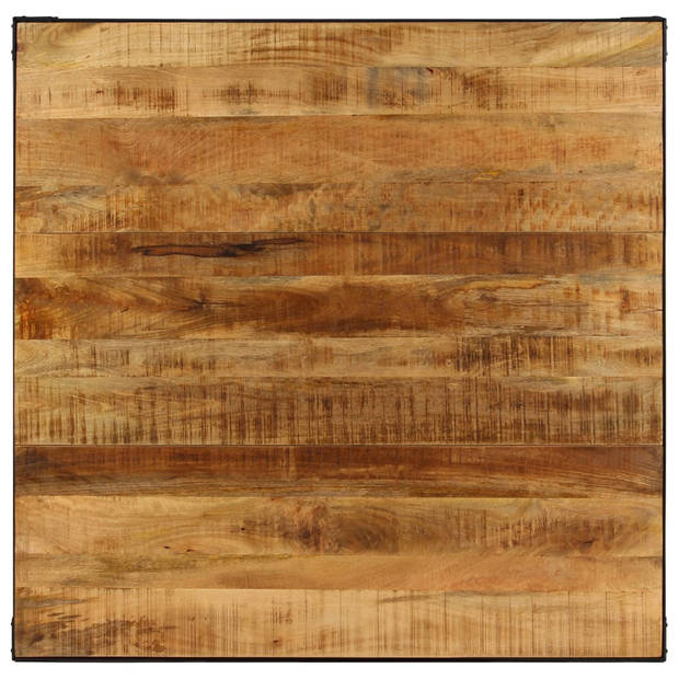 vidaXL Eettafel 140x140x76 cm massief mangohout