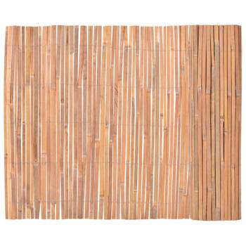 vidaXL Scherm 100x600 cm bamboe