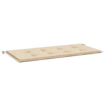 vidaXL Tuinbankkussen 120x50x3 cm oxford stof beige