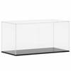 vidaXL Vitrine transparant 24x12x11 cm acryl