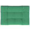 vidaXL Palletkussen 120x80x12 cm stof groen