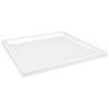 vidaXL Douchebak met noppen 90x90x4 cm ABS wit