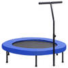 vidaXL Fitnesstrampoline met handgreep en veiligheidsmat 122 cm