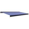 vidaXL Luifel gemotoriseerd 500x300 cm blauw en wit