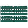 vidaXL Gazonranden 10 st 65x15 cm PP groen