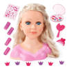 Bayer Opmaakpop en kaphoofd set Super Model Charlene 27 cm 90088AA