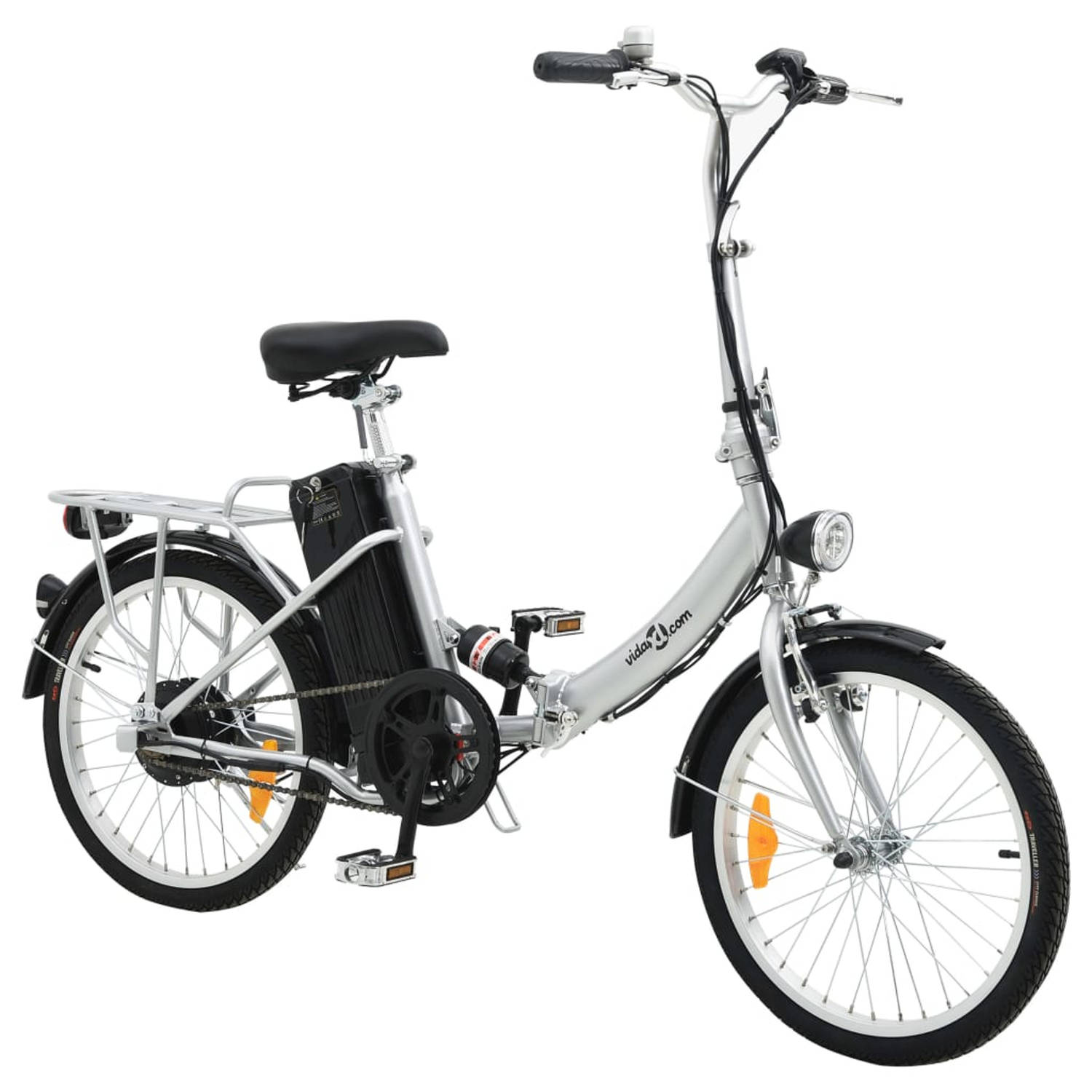 vidaXL Elektrische fiets opvouwbaar met lithium-ion accu aluminiumlegering